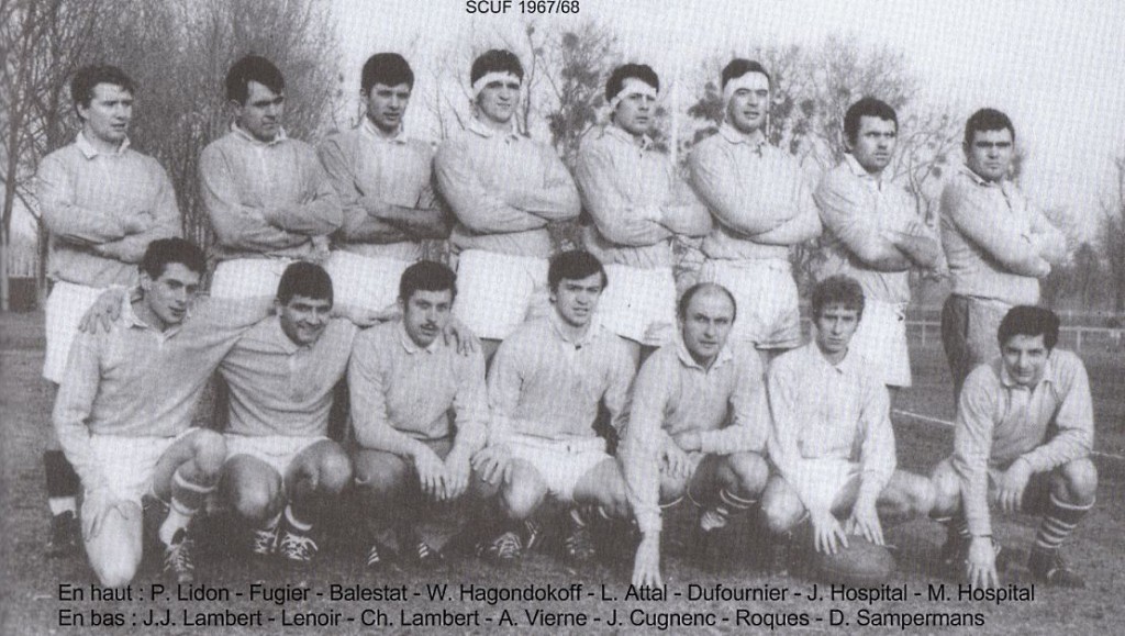 Equipe du SCUF - Saison 1967-1968